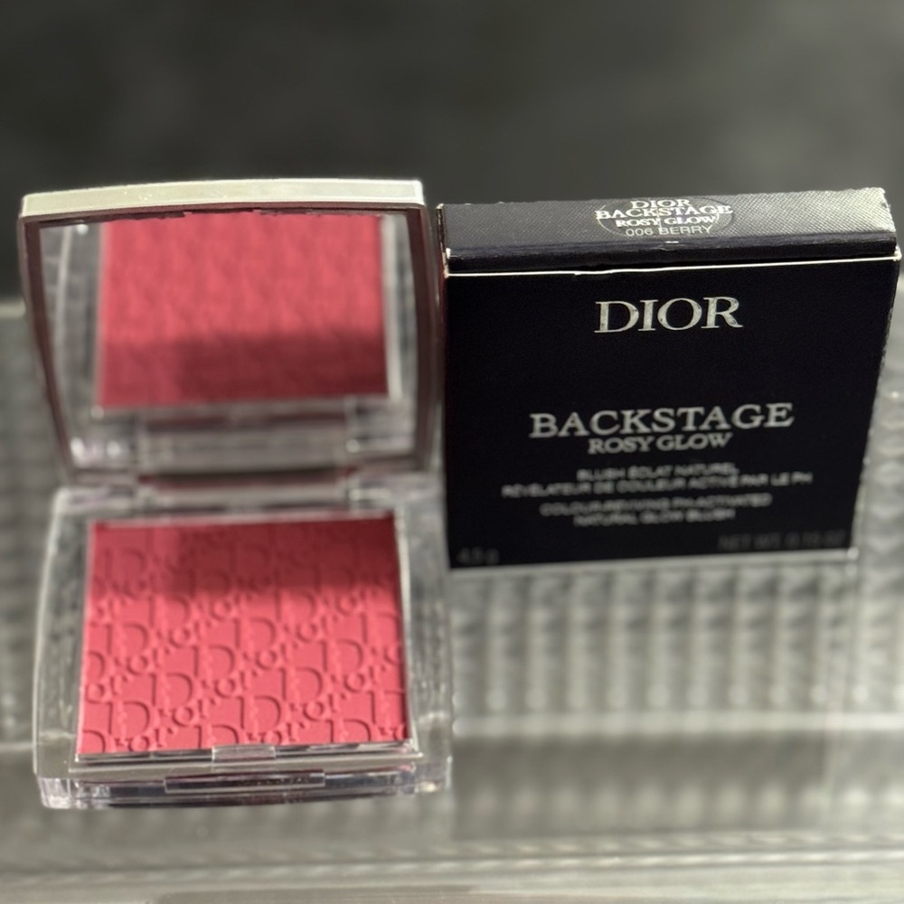 NIB Dior Backstage Rosy Glow Blush in Shade 006 Berry